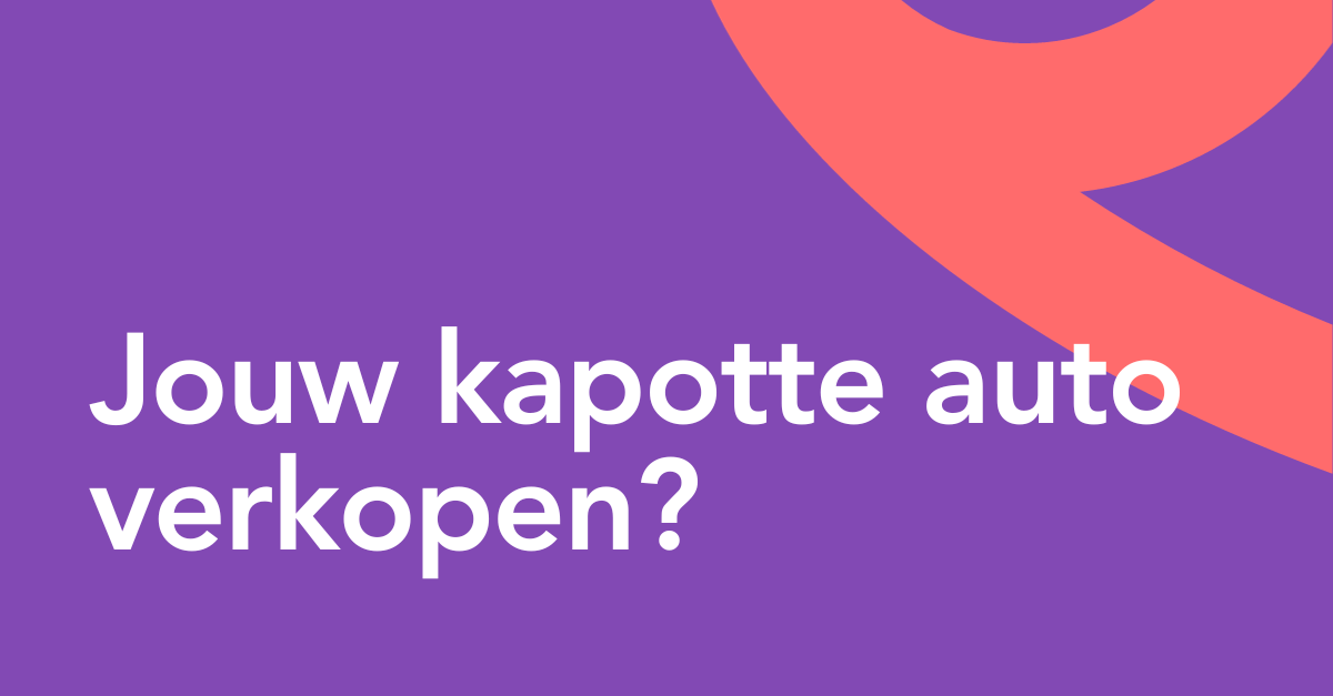 kapotte auto opkoper