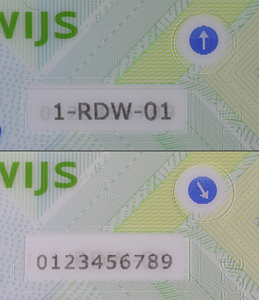 kentekenbewijs bij verkoop auto